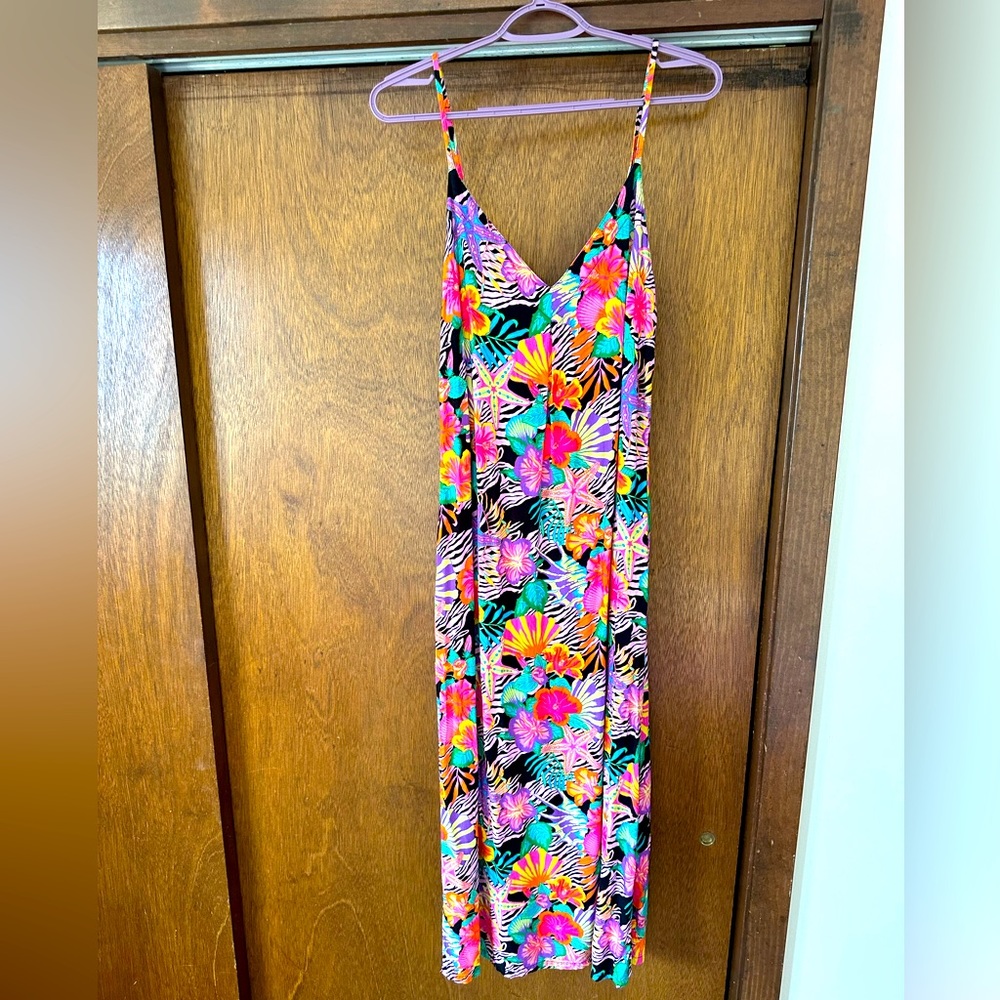 “Kenny Flowers “Beach Dress • like NEW perfect condition ~ summer FUN dress •